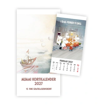 Mummi Postkortkalender 2027 Kalender 2027