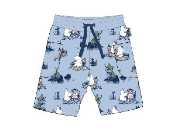 Mummi Shorts - Båtfolk Blå 122 Barneklær fra Mummi 