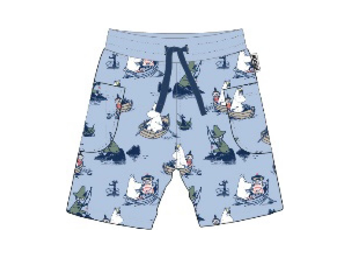 Mummi Shorts - Båtfolk Blå 122 Barneklær fra Mummi 