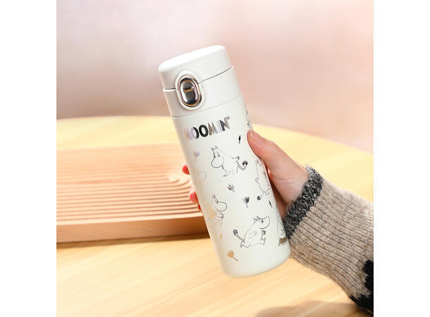 Mummi Termokopp - Mummitrollet hvit 420 ml 