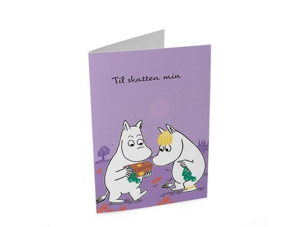 Mummi dobbeltkort- Til skatten min 17 cm  Mummi 