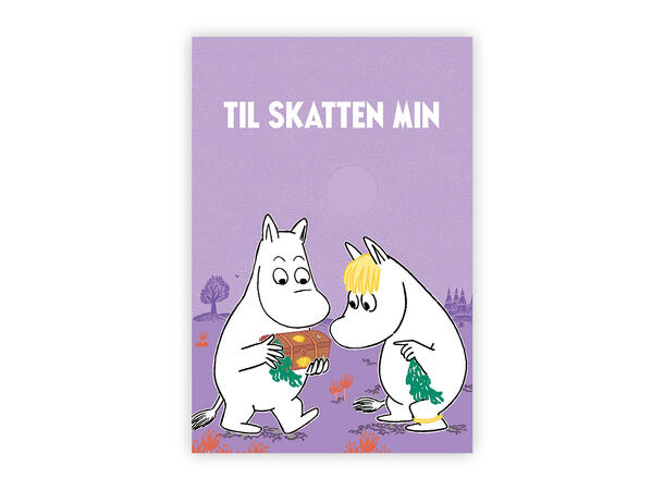Mummi dobbeltkort- Til skatten min 17 cm  Mummi 