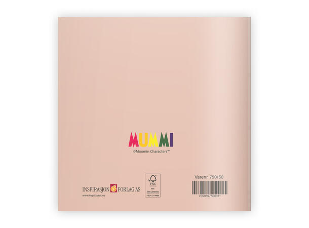 Mummi dobbeltkort - Du er verdifull 12 cm Mummi