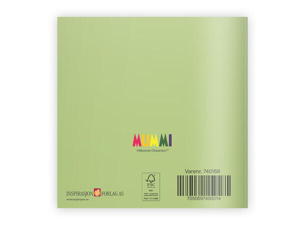 Mummi dobbeltkort - Fra meg til deg 7,5 cm Mummi