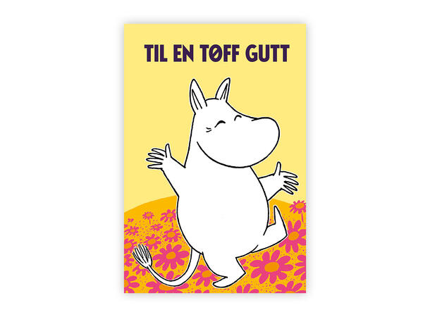 Mummi dobbeltkort - Til en tøff gutt 17 cm  Mummi 
