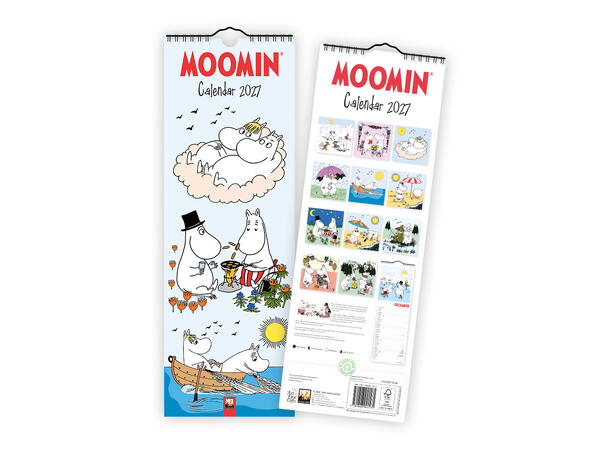 Mummi kunstkalender- Engelsk 2027 42cm 