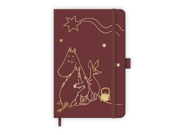 Mummi notatbok A5 – Kometen Burgunder