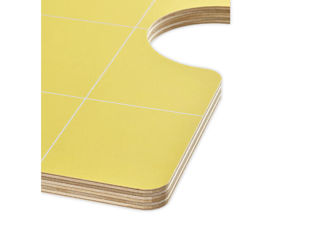 Muurla Skjærebrett - Elefant gul