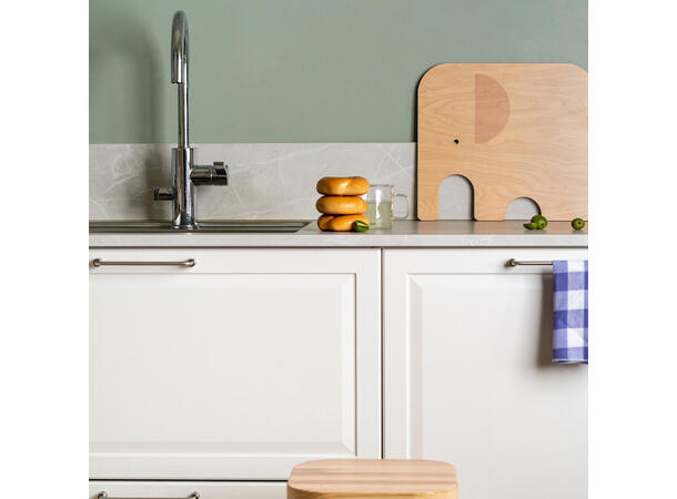 Muurla Skjærebrett - Elefant gul 