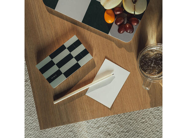 Muurla To-do liste Checks & Stripes Grønn 