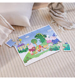 Peppa Gris Puslespill 24 brikker 3 +