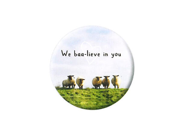 Pickmotion magnet We Baa-Lieve In You 5,6 cm
