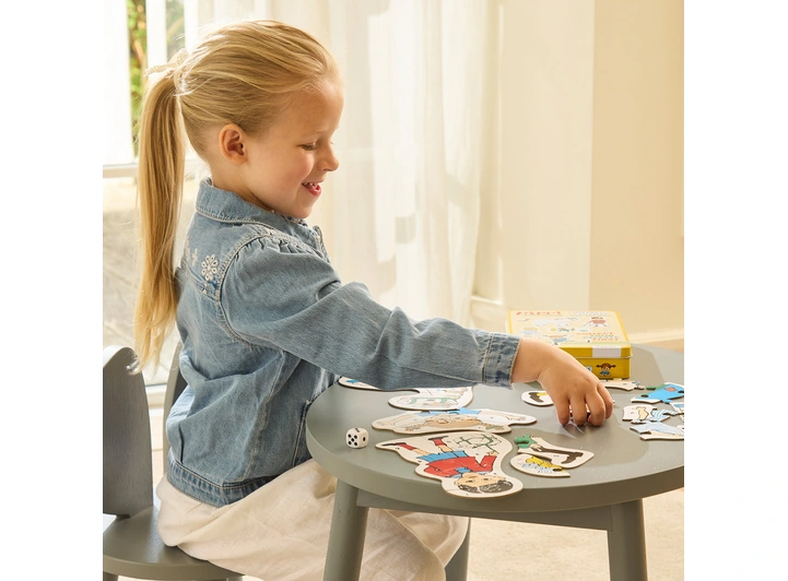 Pippi 5 puslespill i tinnboks Fra 3 år 