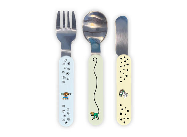 Pippi Langstrømpe - Bestikk 3 deler 