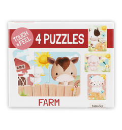 Puslespill - Gård Berør & føl 4 puslespill