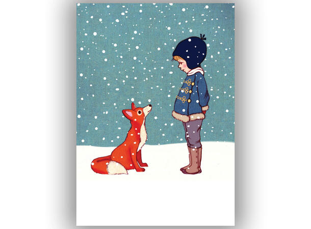 Belle & Boo - Postkort Hello Mr Fox A6