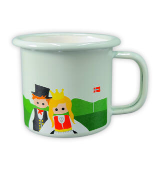 Blafre emaljekopp - Nordmenn 2,5 dl