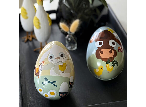 Blafre kartong med 6 påskeegg Assortert motiv 2026