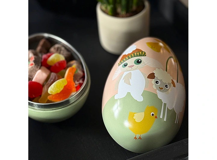 Blafre kartong med 6 påskeegg Assortert motiv 2026 
