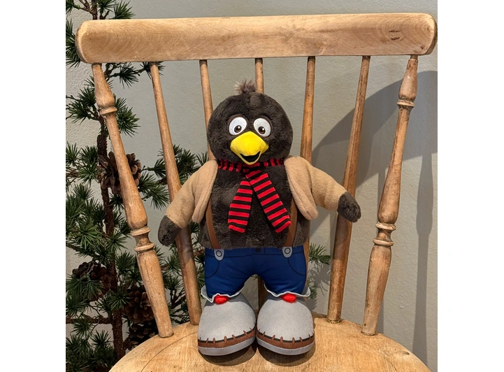 Flåklypa - Solan bamse 30 cm 