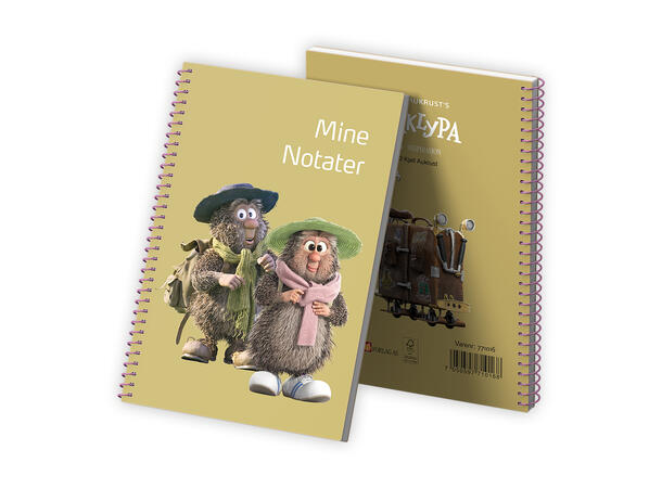 Flåklypa Notatbok A6 Mine notater Flåklypa