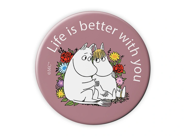Magnet  Mummi - Life is better with you 5,6 cm 