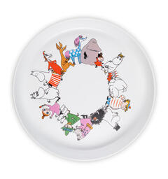 Mummi - Mummifamilien asjett Figurer