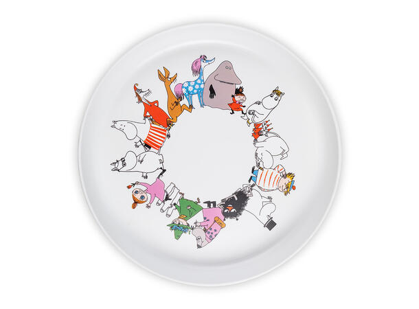 Mummi - Mummifamilien asjett Figurer