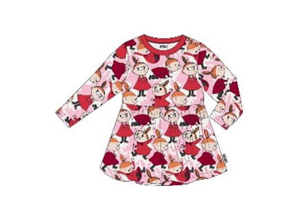 Mummi Bodysuit Kjole - Skyggelek Rød Babyklær fra Mummi