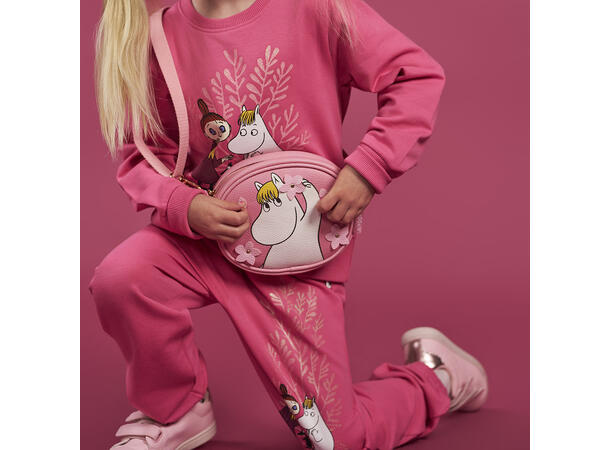 Mummi Collegebukse - Hvisking Magenta Barneklær fra Mummi
