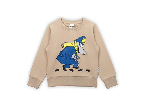 Mummi Collegegenser - Kraftfull Beige Barneklær fra Mummi