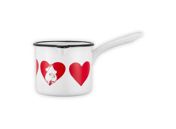 Mummi Emaljekjele - Hjerte 1,3 liter 