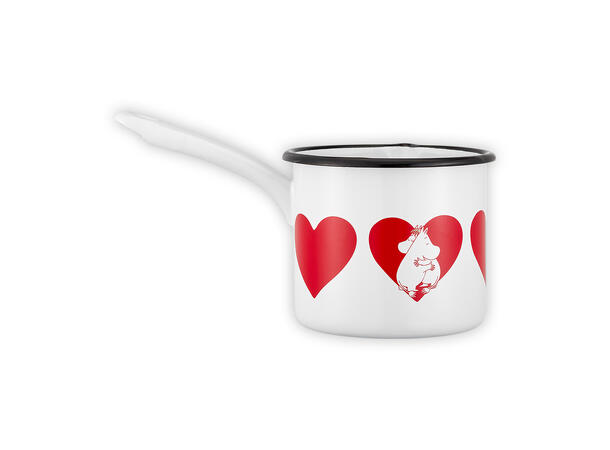 Mummi Emaljekjele - Hjerte 1,3 liter 