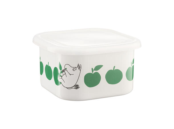 Mummi Emaljekrukke med lokke - Epler 1,5L