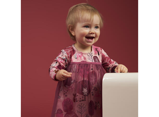 Mummi Kjole - Hvisking Rosa Babyklær fra Mummi