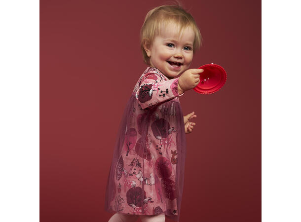 Mummi Kjole - Hvisking Rosa Babyklær fra Mummi