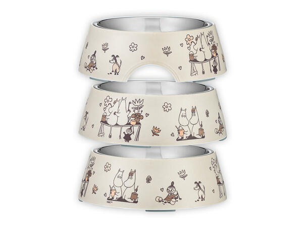 Mummi Pets Matskål - Medium Beige 325 ml Pets