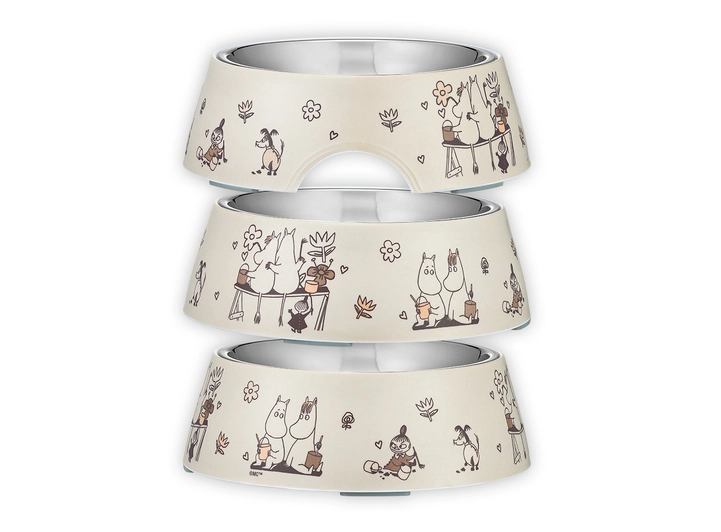 Mummi Pets Matskål - Medium Beige 325 ml Pets 