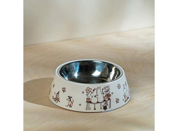 Mummi Pets Matskål - Medium Beige 325 ml Pets