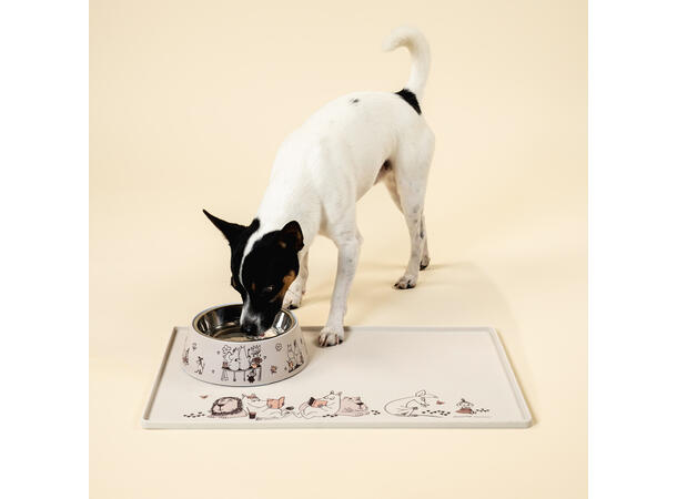 Mummi Pets Matskål - Medium Beige 325 ml Pets