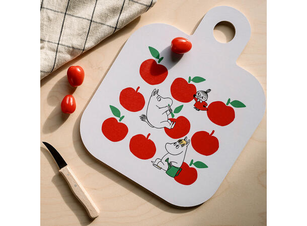 Mummi Skjærebrett - Epler 25x32 cm  Mummi