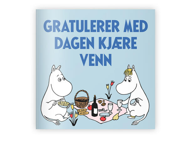 Mummi dobbeltkort - Gratulerer med dagen 7,5 cm Mummi