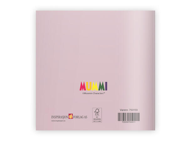 Mummi dobbeltkort - Hipp hipp hurra 12 cm Mummi