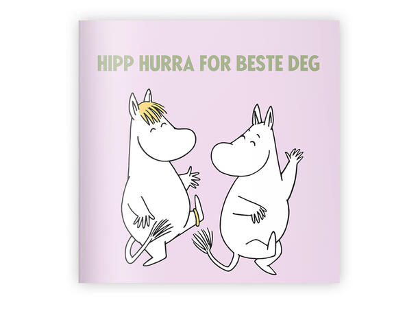 Mummi dobbeltkort - Hipp hurra for 12 cm Mummi