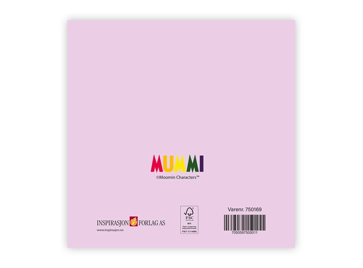 Mummi dobbeltkort - Hipp hurra for 12 cm Mummi 