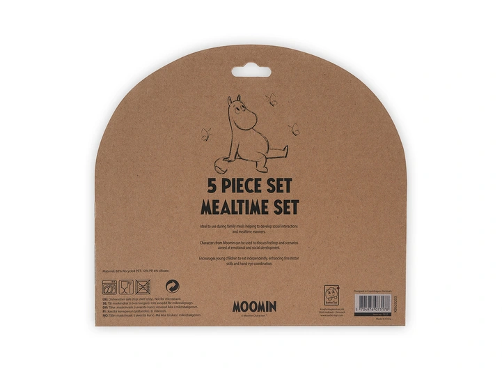 Mummi servise- Mummiverden 5 deler 