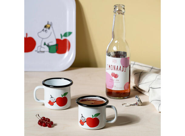 Mummikopp Emalje - Epler 1,5 dl