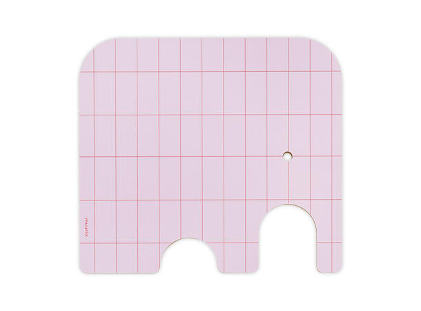 Muurla Skjærebrett - Elefant rosa 