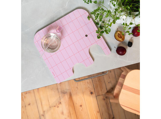 Muurla Skjærebrett - Elefant rosa 