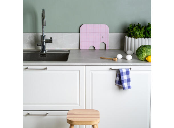 Muurla Skjærebrett - Elefant rosa 